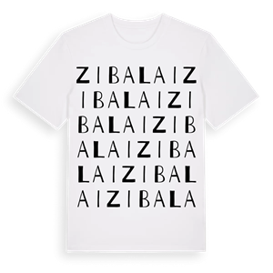Zibalai ordlek t-shirt – ekologisk bomull t-shirt från Pinshirt
