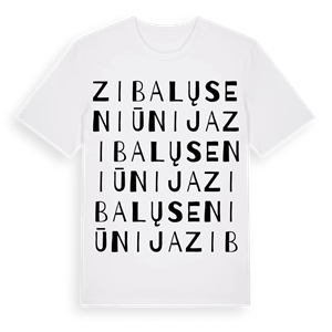 Zibalų seniūnija ordlek t-shirt – ekologisk bomull t-shirt från Pinshirt