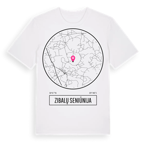 Zibalų seniūnija t-shirt – ekologisk bomull t-shirt från Pinshirt