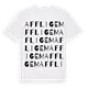 Affligem ordlek t-shirt