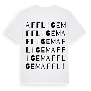 Affligem ordlek t-shirt – ekologisk bomull t-shirt från Pinshirt