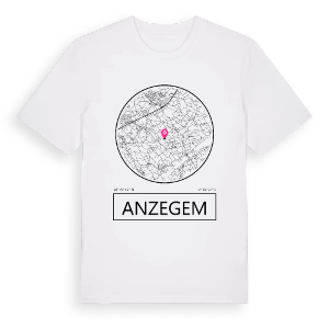 Anzegem t-shirt – ekologisk bomull t-shirt från Pinshirt