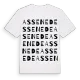 Assenede ordlek t-shirt