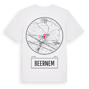 Beernem t-shirt – ekologisk bomull t-shirt från Pinshirt