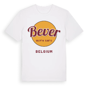Bever cirkel t-shirt – ekologisk bomull t-shirt från Pinshirt