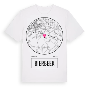 Bierbeek t-shirt – ekologisk bomull t-shirt från Pinshirt