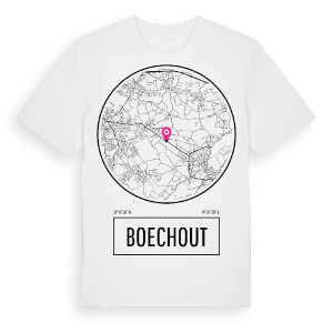 Boechout t-shirt – ekologisk bomull t-shirt från Pinshirt