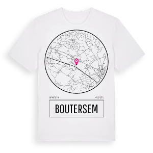 Boutersem t-shirt – ekologisk bomull t-shirt från Pinshirt