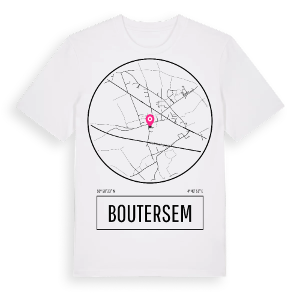 Boutersem t-shirt – ekologisk bomull t-shirt från Pinshirt