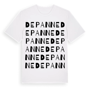 De Panne ordlek t-shirt – ekologisk bomull t-shirt från Pinshirt