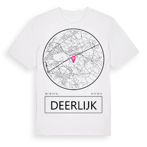 Deerlijk t-shirt – ekologisk bomull t-shirt från Pinshirt