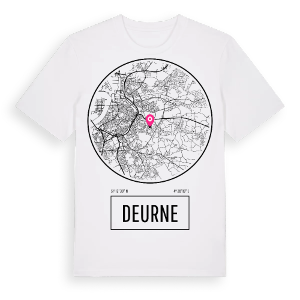 Deurne t-shirt – ekologisk bomull t-shirt från Pinshirt