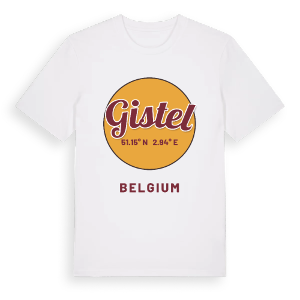 Gistel cirkel t-shirt – ekologisk bomull t-shirt från Pinshirt