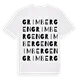 Grimbergen ordlek t-shirt
