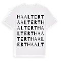 Haaltert ordlek t-shirt