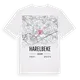 Harelbeke karta t-shirt