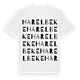 Harelbeke ordlek t-shirt