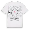 Hasselt-Centrum karta t-shirt