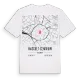 Hasselt-Centrum karta t-shirt