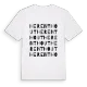 Herenthout ordlek t-shirt