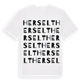 Herselt ordlek t-shirt