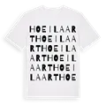Hoeilaart ordlek t-shirt