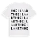 Hoeilaart ordlek t-shirt