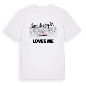 Någon i Holsbeek älskar mig t-shirt – ekologisk bomull t-shirt från Pinshirt