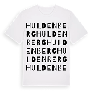 Huldenberg ordlek t-shirt – ekologisk bomull t-shirt från Pinshirt