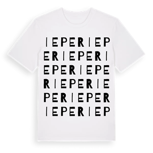 Ieper ordlek t-shirt – ekologisk bomull t-shirt från Pinshirt