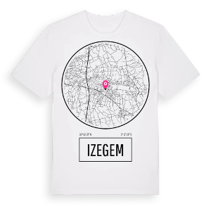 Izegem t-shirt – ekologisk bomull t-shirt från Pinshirt
