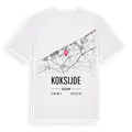 Koksijde karta t-shirt