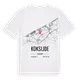 Koksijde karta t-shirt