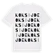 Koksijde ordlek t-shirt