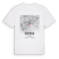 Kortrijk karta t-shirt