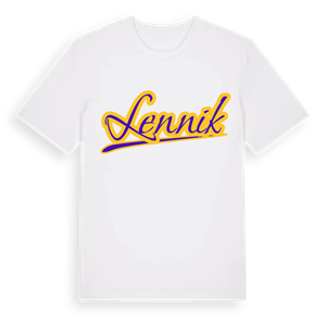 Lennik baseball t-shirt – ekologisk bomull t-shirt från Pinshirt