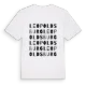 Leopoldsburg ordlek t-shirt