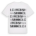 Leuvens Haasrode ordlek t-shirt