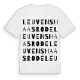 Leuvens Haasrode ordlek t-shirt