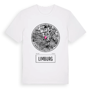 Limburg t-shirt – ekologisk bomull t-shirt från Pinshirt