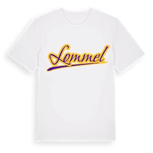 Lommel baseball t-shirt – ekologisk bomull t-shirt från Pinshirt