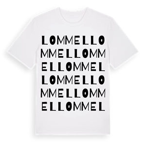 Lommel ordlek t-shirt – ekologisk bomull t-shirt från Pinshirt