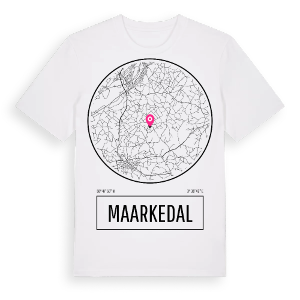 Maarkedal t-shirt – ekologisk bomull t-shirt från Pinshirt