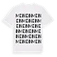 Menen ordlek t-shirt