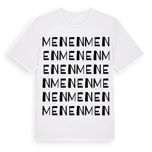Menen ordlek t-shirt – ekologisk bomull t-shirt från Pinshirt