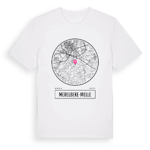 Merelbeke-Melle t-shirt – ekologisk bomull t-shirt från Pinshirt