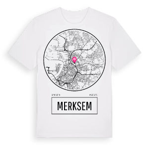 Merksem t-shirt – ekologisk bomull t-shirt från Pinshirt