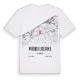 Middelkerke karta t-shirt