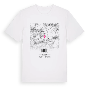 Mol karta t-shirt – ekologisk bomull t-shirt från Pinshirt
