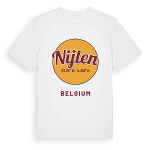Nijlen cirkel t-shirt – ekologisk bomull t-shirt från Pinshirt